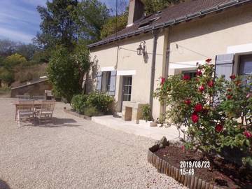 Gîte pour 4 personnes, avec jardin et vue à Azay-le-Rideau