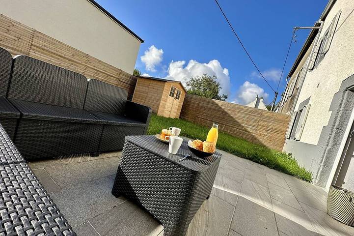 Appartement de vacances pour 4 personnes, avec jardin et terrasse à Brest