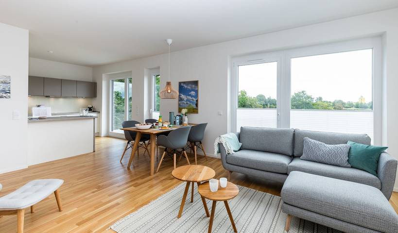 Ferienwohnung für 3 Personen, mit Balkon in Schlei