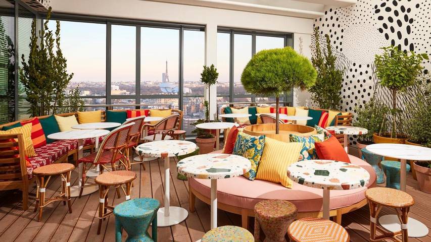 Hôtel pour 2 personnes, avec terrasse