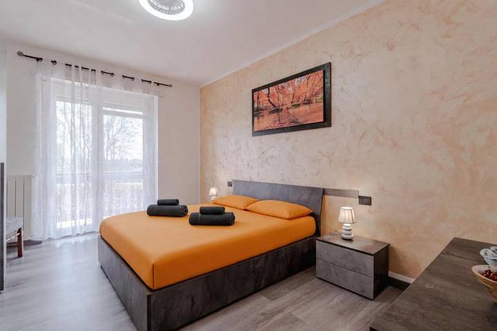 Gîte pour 5 personnes, avec balcon et vue à Venaria Reale