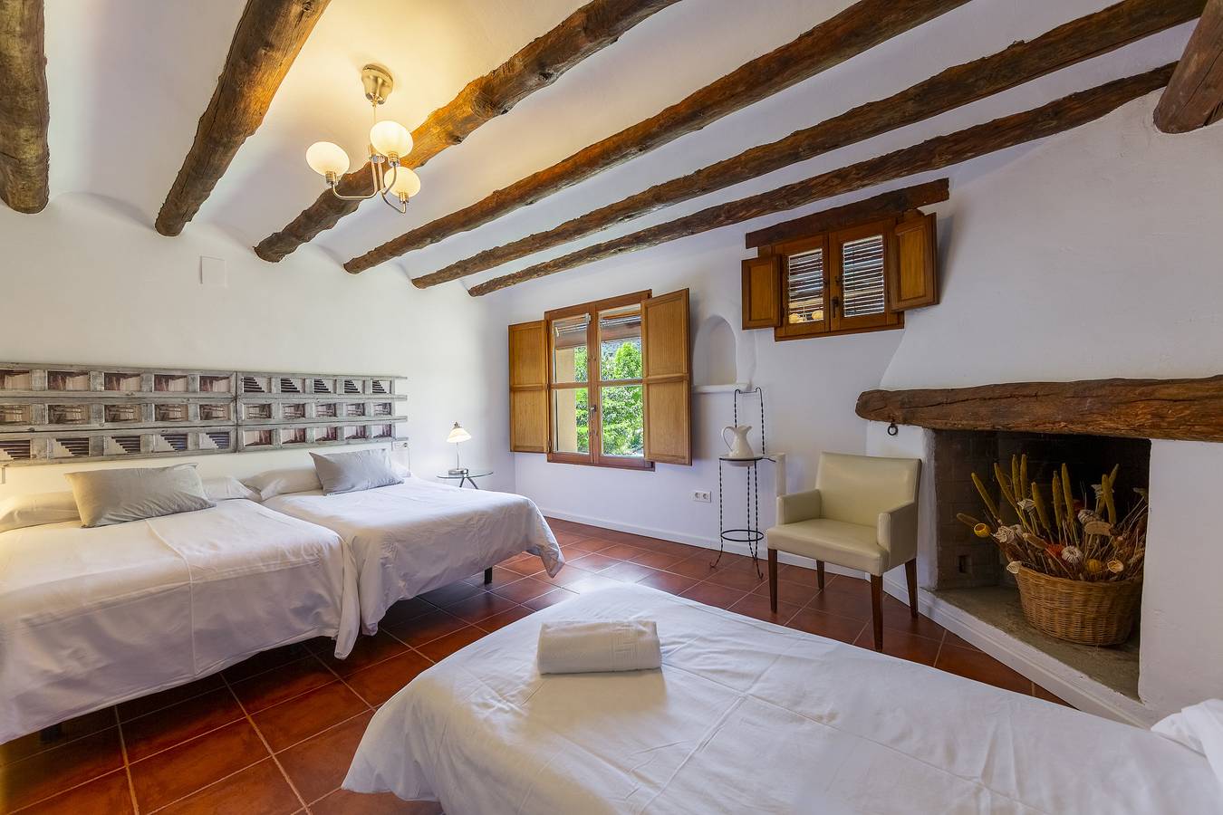 Chambre 'Hab Doble 3 Molino Del Machero' avec vue montagne, piscine partagée et Wi-Fi in Puebla de Don Fadrique, Géoparc de Grenade