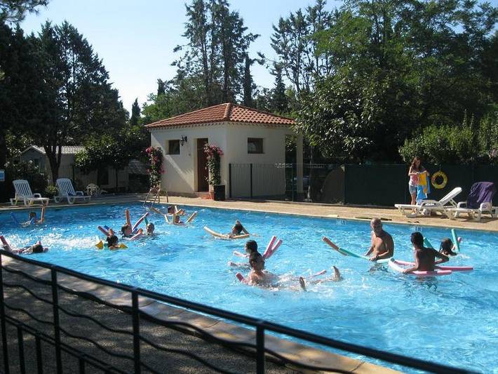 Camping Le Rebau  - Mobilheim 6 personen - Jupiter 2 Schlafzimmer in Montblanc, Mittelmeerküste (Frankreich)