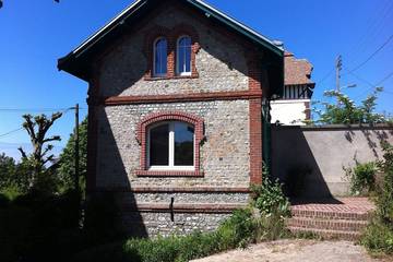 Location de vacances pour 4 personnes, avec jardin à Houlgate