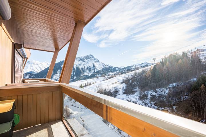 Vakantiewoning voor 6 personen, met Balkon in Le Corbier