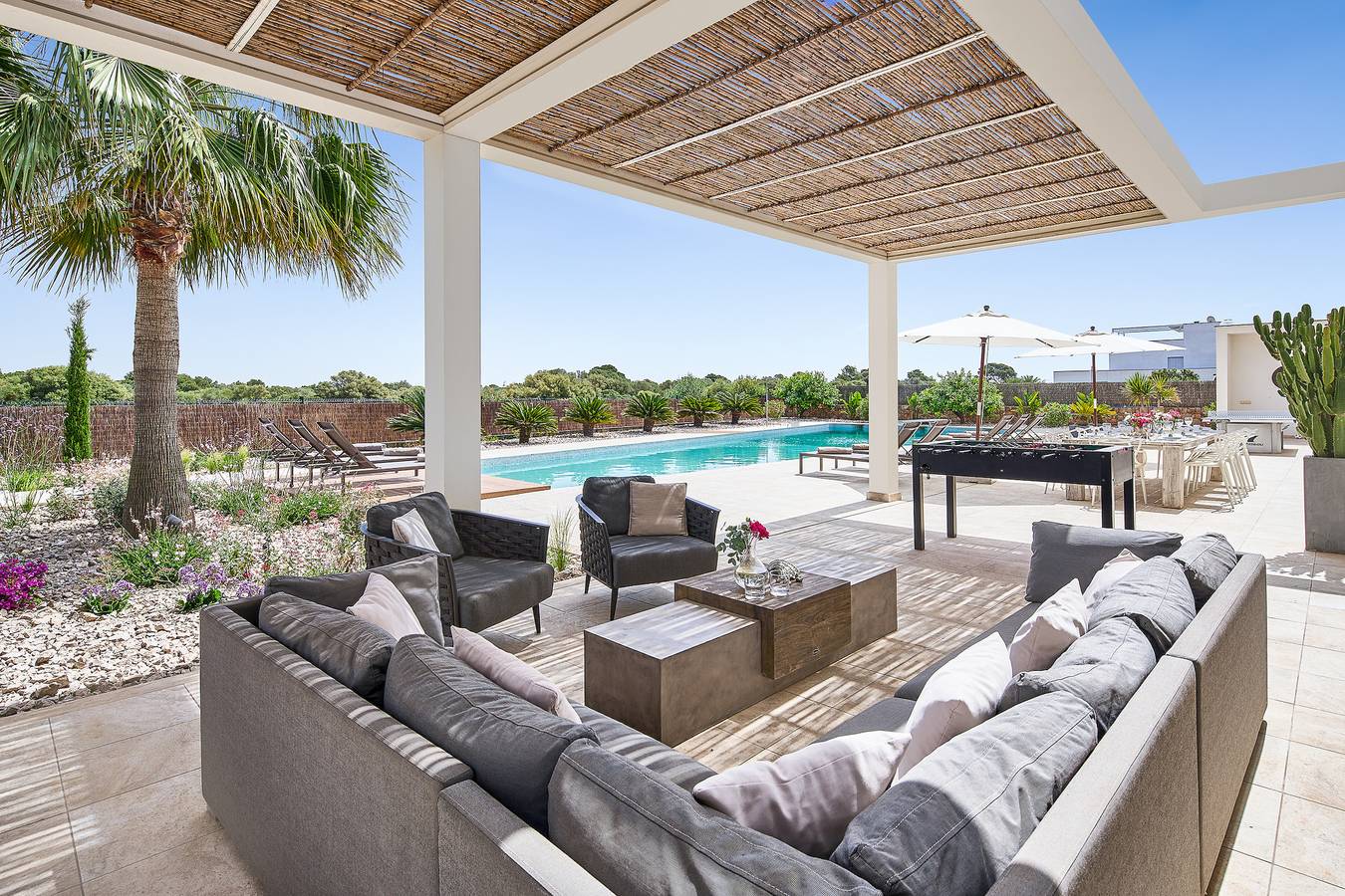 Casa de vacaciones para 12 personas con jardín in Es Trenc, Campos