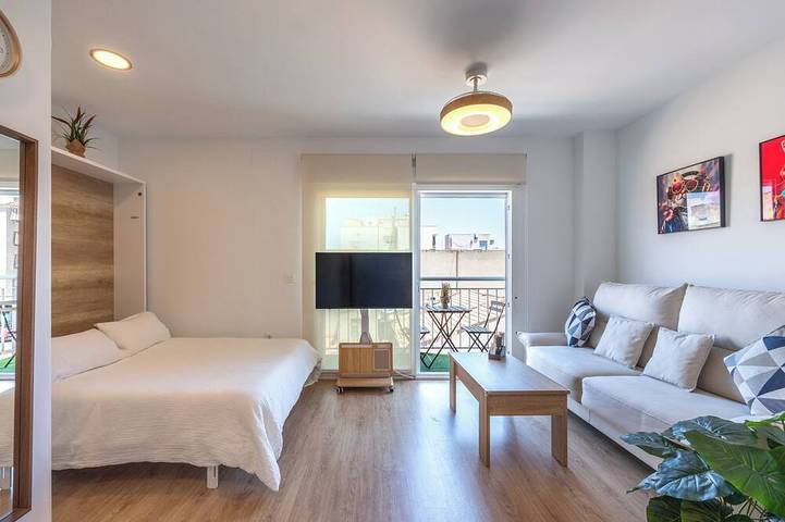Appartement entier, Altet Bluescape: A Cozy Apartment Just 5 Minutes from the Alicante Airport in El Altet, Elche