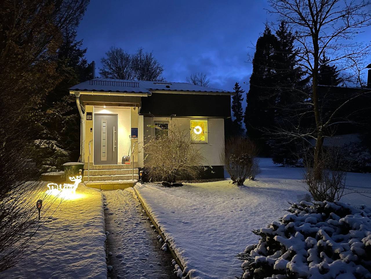 Ferienhaus Auszeit in Lichtenberg am See mit Kamin, Sauna - komfortables Ferienhaus in Lichtenberg max. 4 Personen in Lichtenberg (Oberfranken), Landkreis Hof