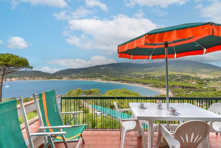 Ferienwohnung für 5 Personen, mit Balkon in Marina di Campo - 3