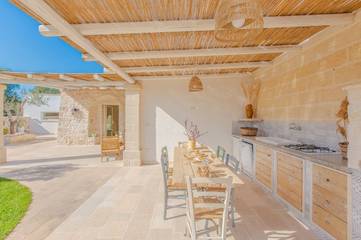 Trullo per 6 Persone in San Michele Salentino, Valle D'Itria, Foto 4