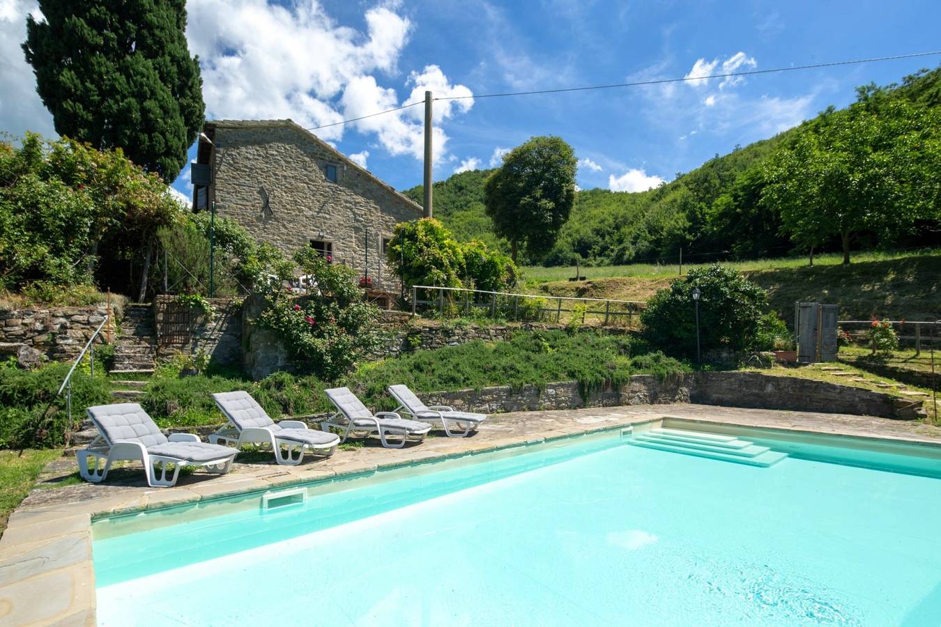 Villa für 10 Personen mit Pool in San Godenzo, Alta Via dei Parchi