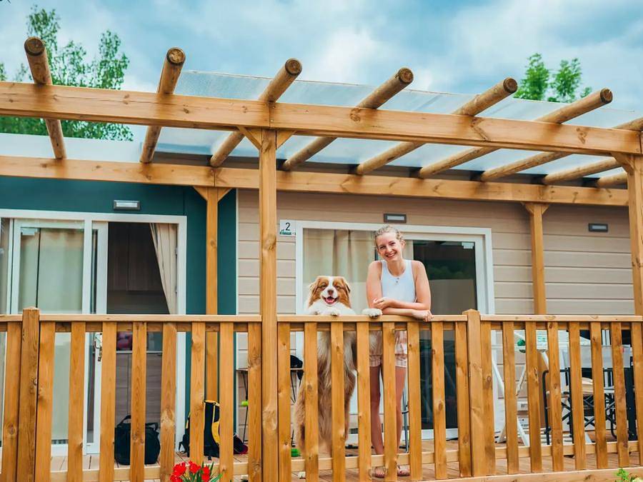 Lago Idro Glamping Boutique - Casa mobile 5 persone - Cottage Next Xl Superior Dog in Anfo, Prealpi Gardesane