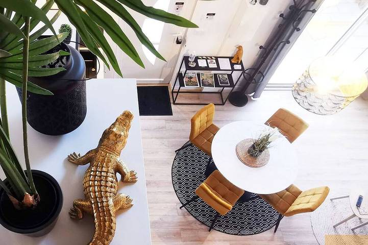 Gîte pour 4 personnes, avec Terrasse à Bois-Jérôme-Saint-Ouen