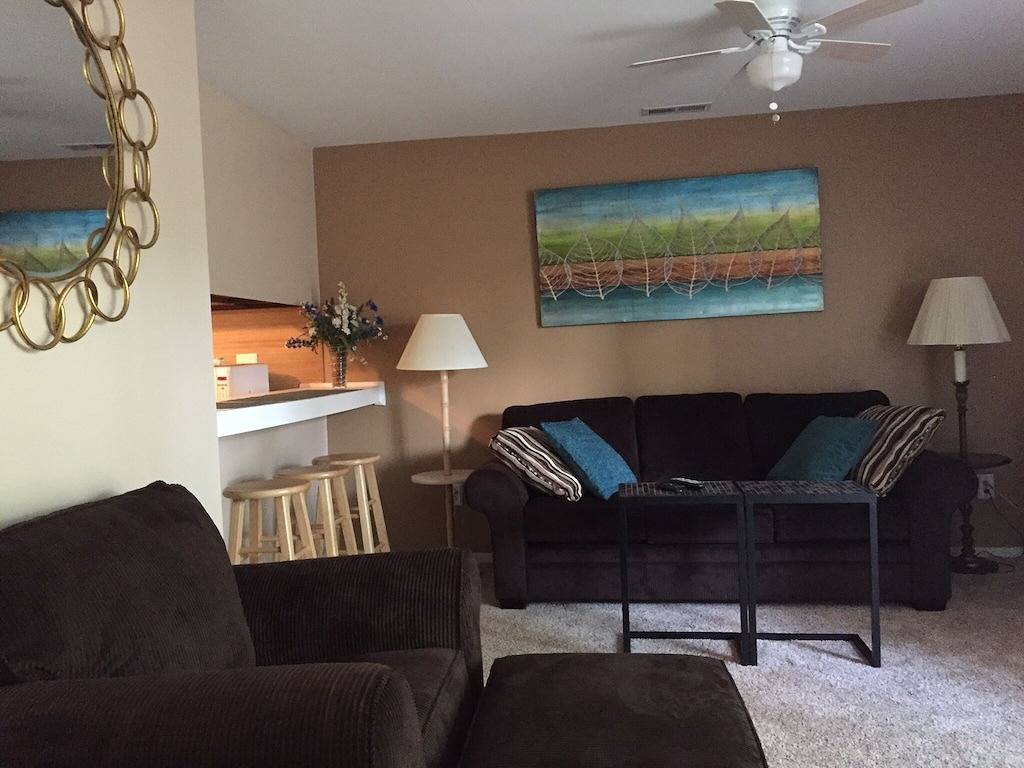 Ihr Urlaubsurlaub, Stadthaus mit 2 Schlafzimmern, Fahrrad oder Shuttle zum Strand, Sl 6 in Bethany Beach, Sussex County (Delaware)