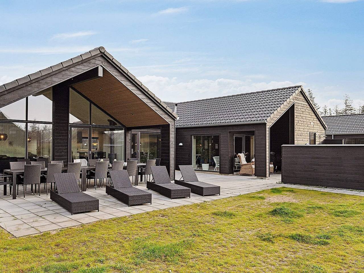 Luxuriöses Refugium mit Pool in Kongsmark, Rømø