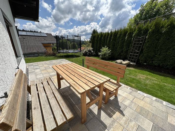 Ferienwohnung für 4 Personen, mit Balkon und Balkon/Terrasse sowie Terrasse und Garten in Haidmühle - 2