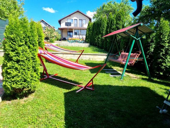 Villa pour 10 personnes, avec vue ainsi que piscine et jardin, animaux acceptés en Roumanie - 4