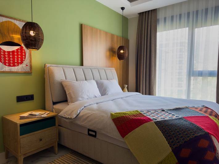 Gîte pour 6 personnes, avec piscine ainsi que sauna et balcon à Alanya - 2