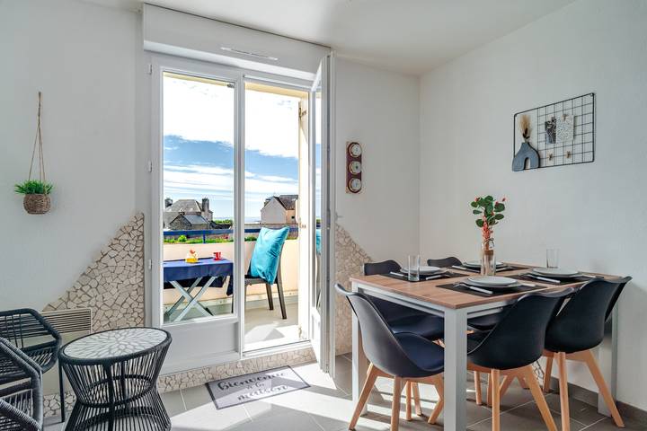 Appartement entier, L'Horizon de Pentrez -charmant duplex proche plage in Saint-Nic, Région de Châteaulin