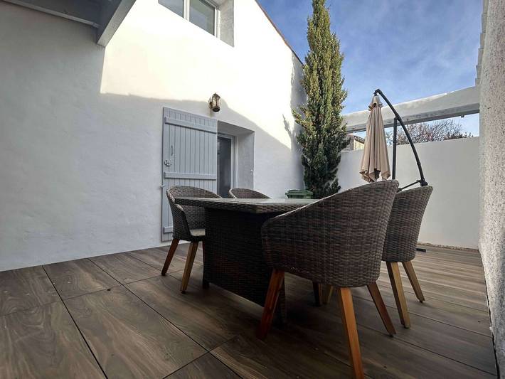 Maison de vacances pour 4 personnes, avec terrasse