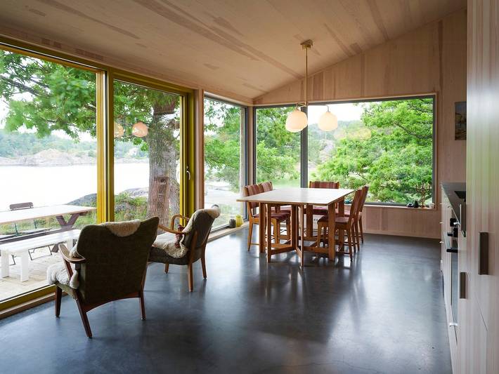 Feriehus for 8 personer, med terrasse i Aust-Agder