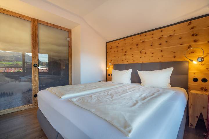 Pension für 4 Personen, mit Sauna und Ausblick sowie Garten und Balkon in Oberstdorf - 4