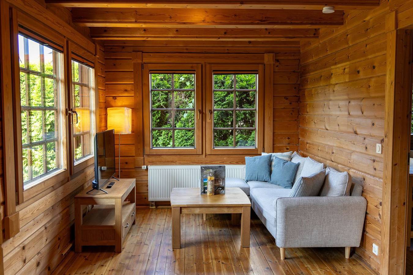 Economy Blockhaus Fernando Magellan - eigene Sauna, Urlaub mit Hund in Sassnitz, Parque Nacional de Jasmund