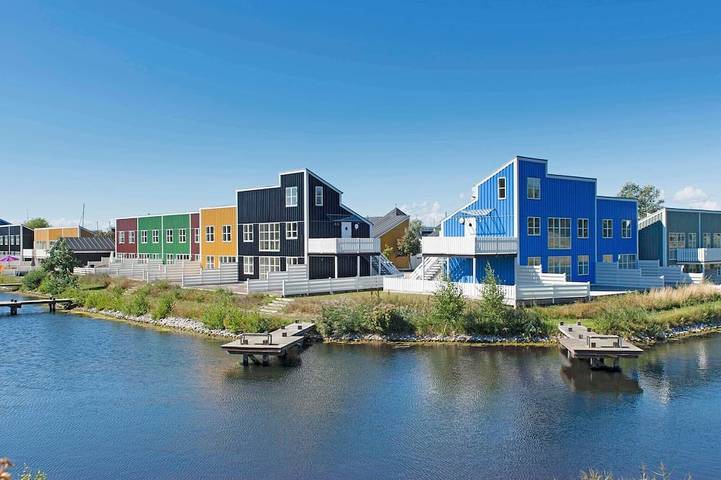 Ferienhaus für 8 Personen, mit Terrasse und Sauna sowie Pool in Djursland
