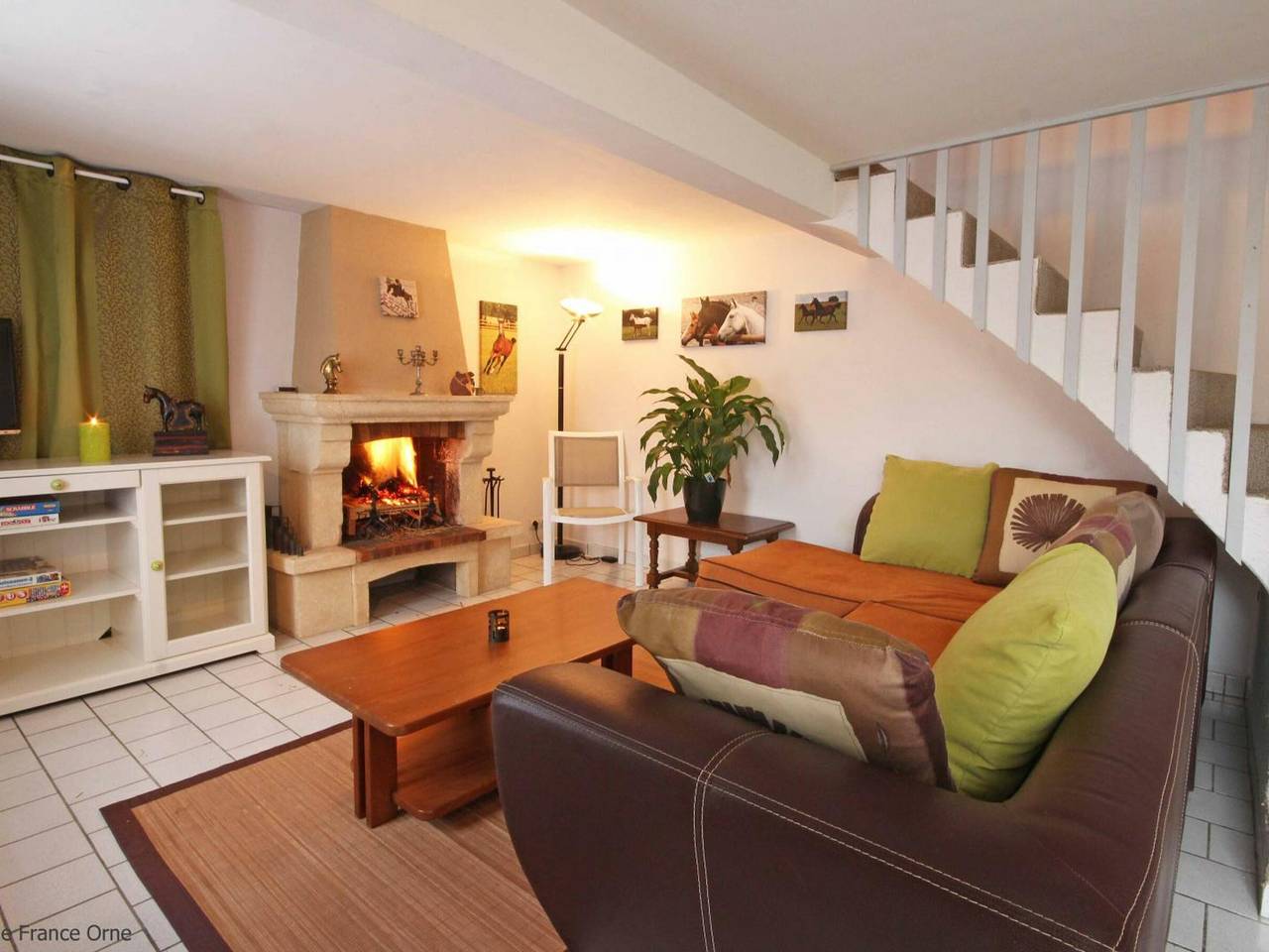 Independent house with garden at equestrian, pets allowed in Montabard, Argentan region