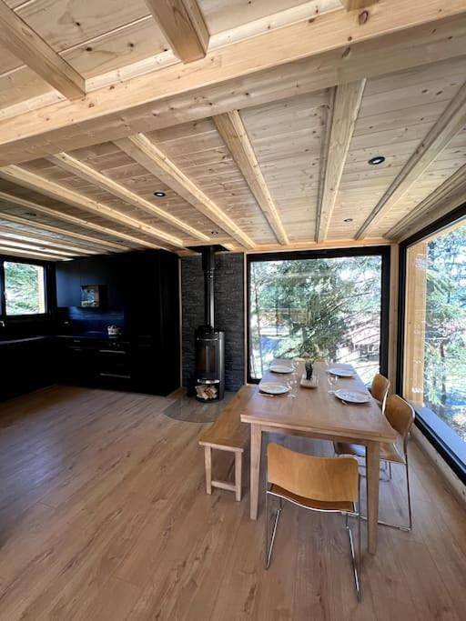 Gîte pour 6 personnes, avec vue ainsi que terrasse et sauna dans Chabanon Selonnet - 4