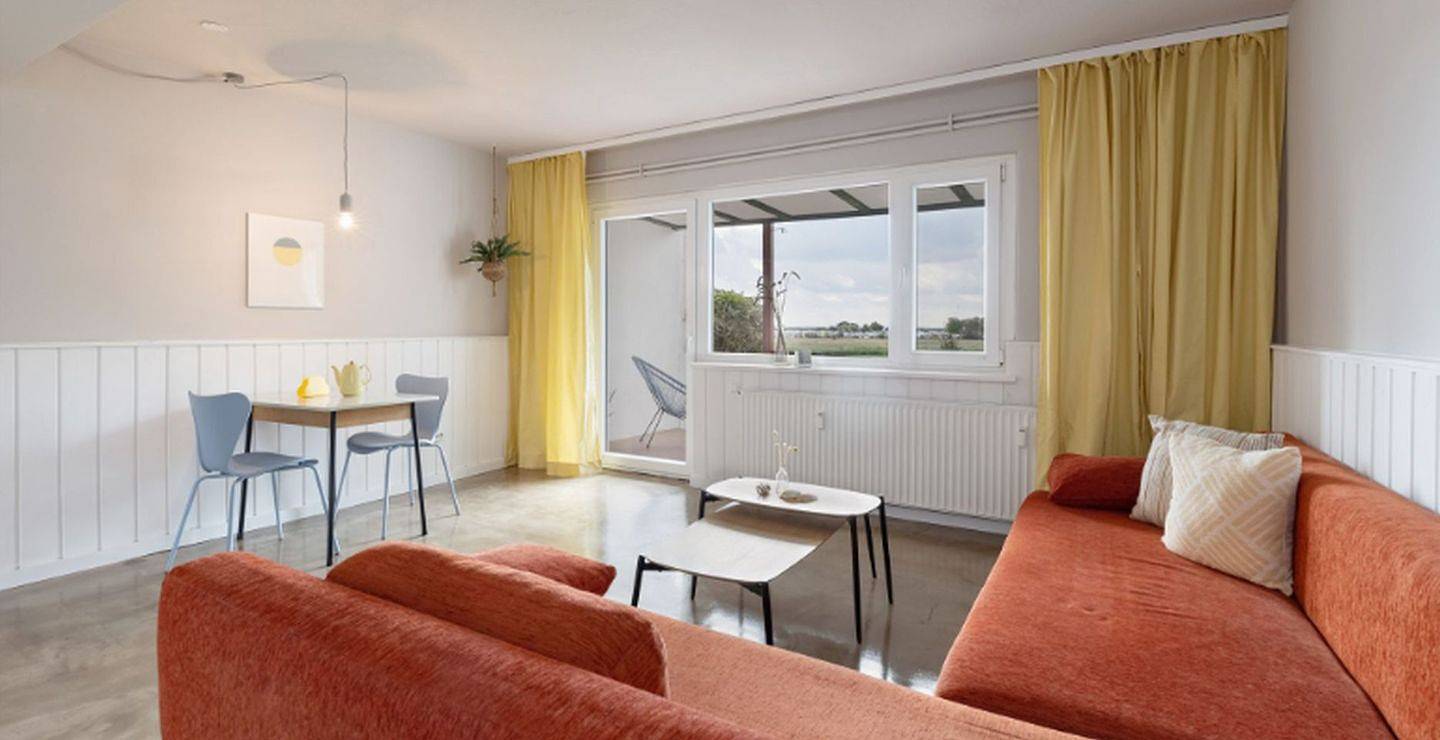 Ganze Wohnung, Waterkant – charmantes 2‑Zimmer-Apartment im Erdgeschoss mit Terrasse in Rettin, Ostholstein