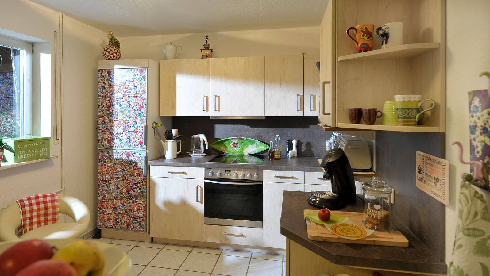 Ganze Ferienwohnung, Gästewohnung Tausendschön Vintage Art Apartment in Hargesheim, Nahetal
