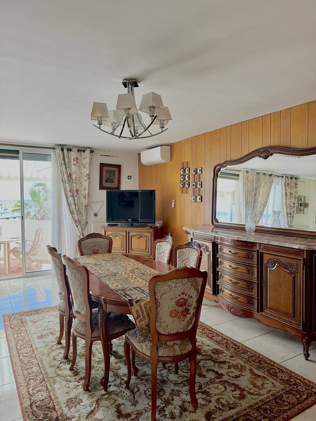 Appartement de vacances entier, Superbe appartement avec vue sur le port et la mer avec parking privé 4Rp221 in Le Barcarès, Côte d'Améthyste