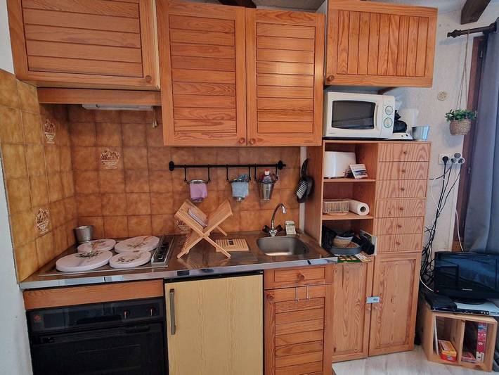 Estudio entero, Estudio para 2/3 personas a pie de pistas en Saint-Michel-de-Chaillol in Saint-Michel-de-Chaillol, Parque Nacional de los Ecrins