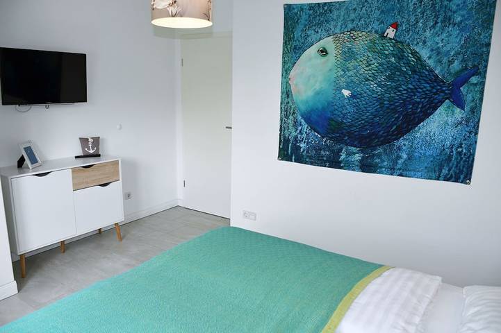 Ferienwohnung für 4 Personen, mit Terrasse und Sauna sowie Garten in Bergen auf Rügen - 4