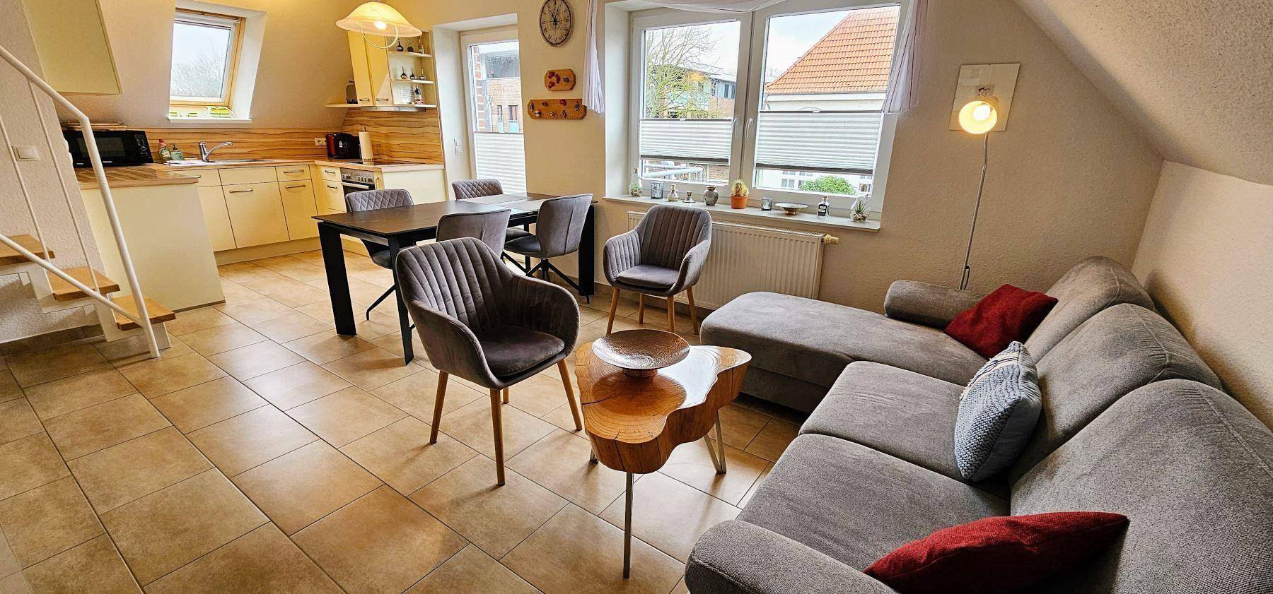 Ganze Ferienwohnung, Fewo "Deck 1" Dorf in St. Peter-Bad, St. Peter-Ording