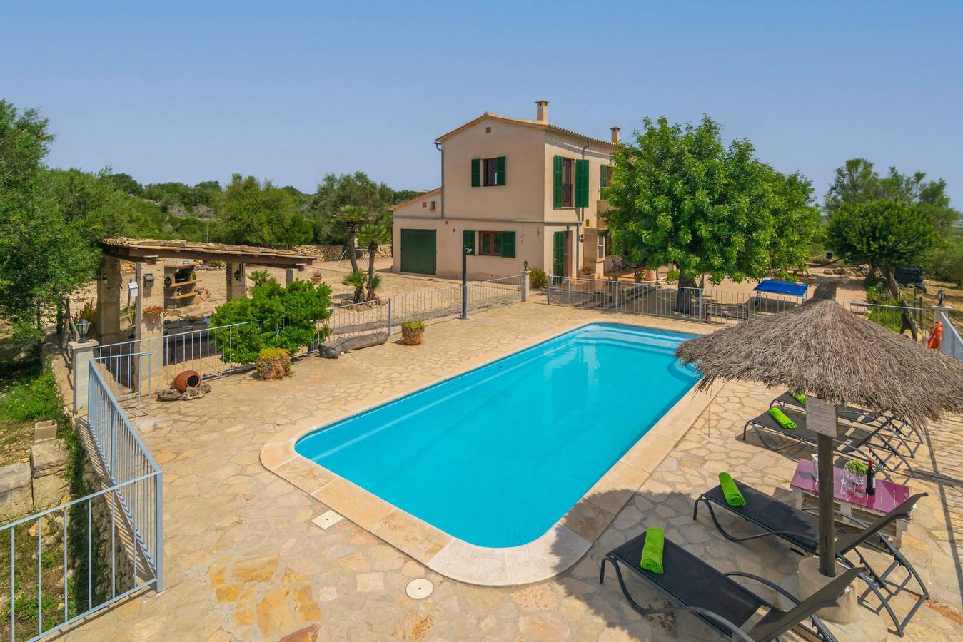 Finca Son Puça - Fantástica villa con piscina privada y Wifi gratis in Petra, Interior de Mallorca