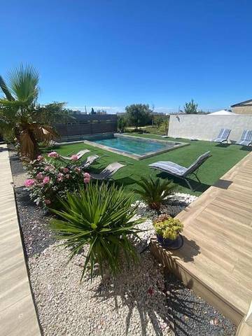Villa pour 6 personnes, avec piscine ainsi que jardin et vue à Frontignan