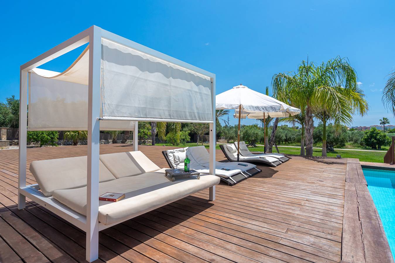 Can Oliva Wunderschöne und moderne Finca für 8 Personen mit Pool Alcudia in Alcúdia, Mallorcas Küste