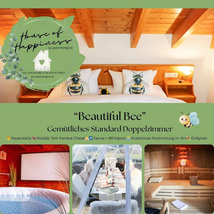 Vacation rental for 2 people, with yard and sauna as well as balcony in Southern Black Forest
