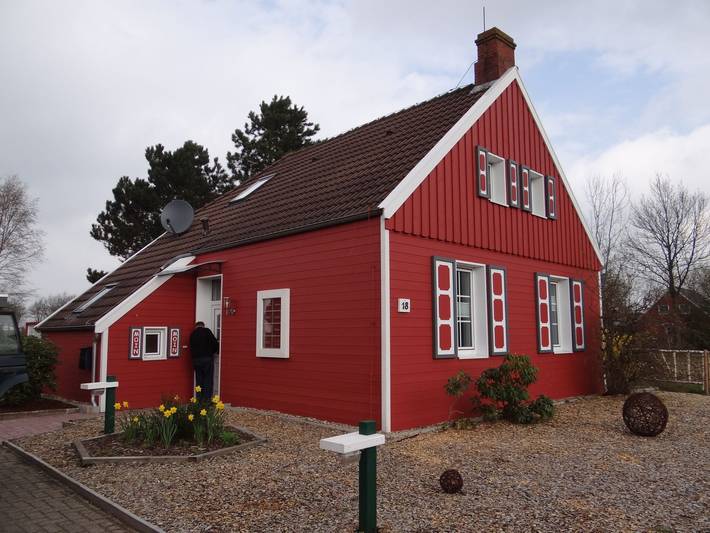 Ferienhaus für 2 Personen, mit Terrasse und Garten