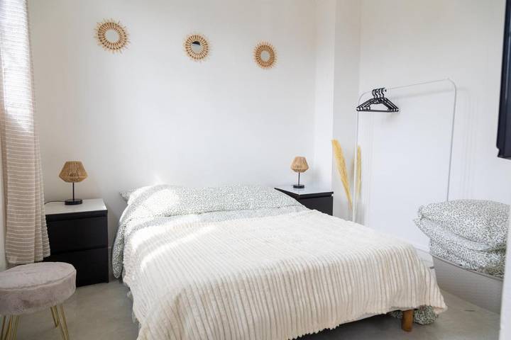 Appartement de vacances pour 4 personnes, avec jardin