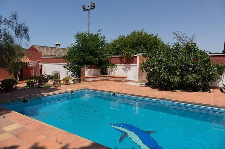 Bungalow für 5 Personen, mit Pool und Garten in Chiclana de la Frontera