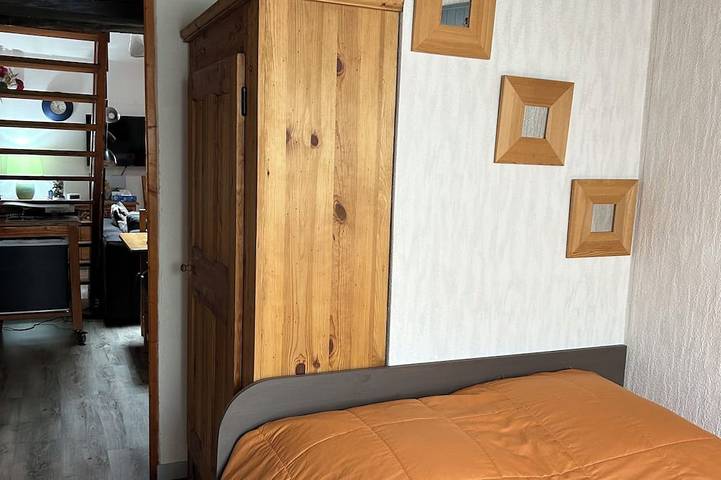 Ganze Wohnung, Helle Kreuzungswohnung in der Fußgängerzone für 6 Personen in Barcelonnette, Espace Lumière