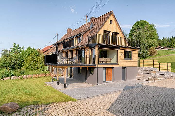 Ferienhaus für 7 Personen, mit Garten und Terrasse, mit Haustier - 1
