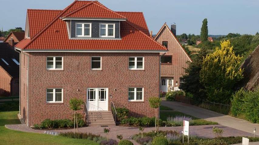 Ferienwohnung für 2 Personen, mit Balkon und Ausblick in Grünendeich