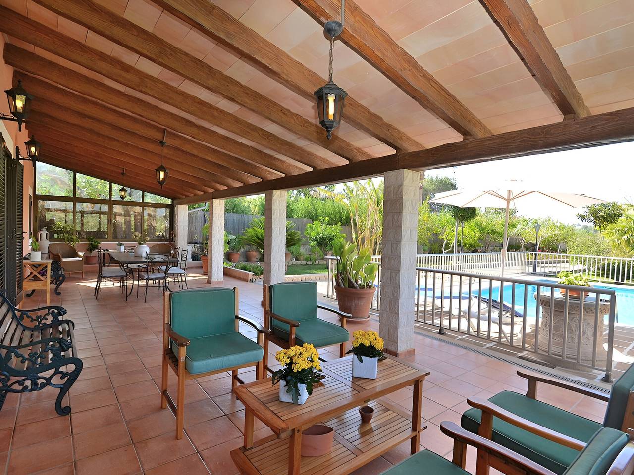 Villa familiale à Inca avec piscine privée in Puig de Santa Magdalena, Inca