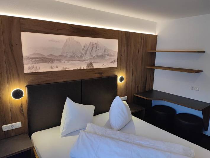 Chambre d’hôte pour 2 personnes, avec jardin et vue à Wolkenstein - 4