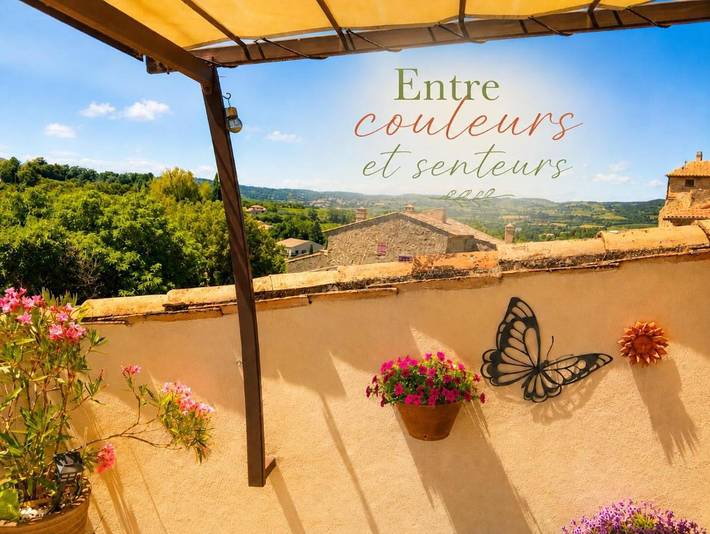 Location de vacances pour 4 personnes, avec Terrasse et Vue à Mirabel-aux-Baronnies - 4