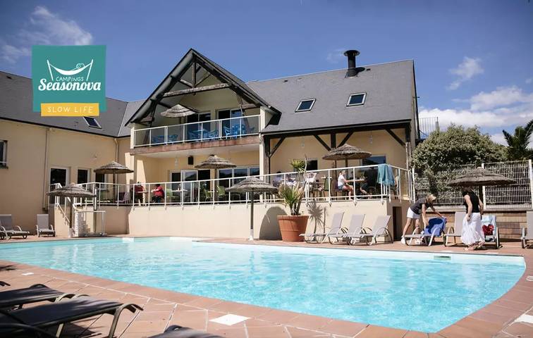 Camping für 5 Personen, mit Terrasse in der Normandie